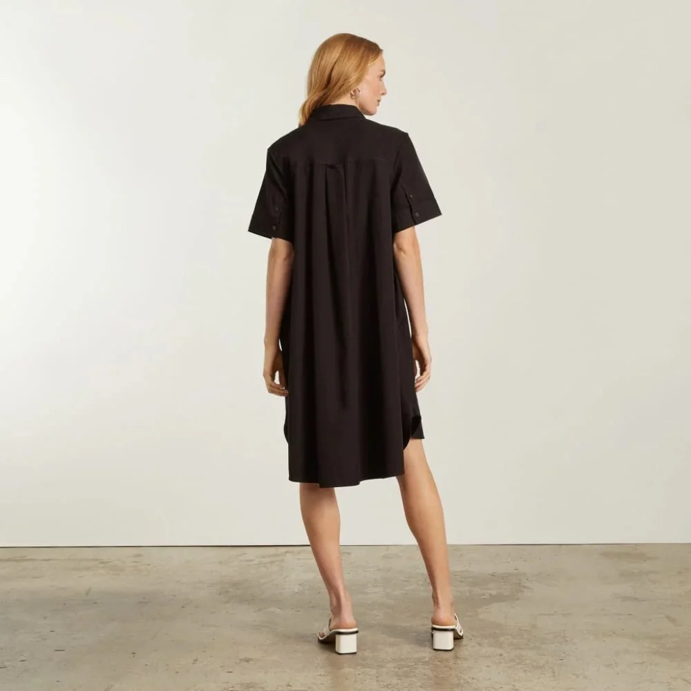 Everlane Day Tripper Dress - Black XXS - Picture 3 of 10